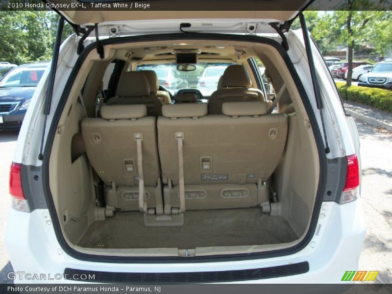 Taffeta White / Beige 2010 Honda Odyssey EX-L