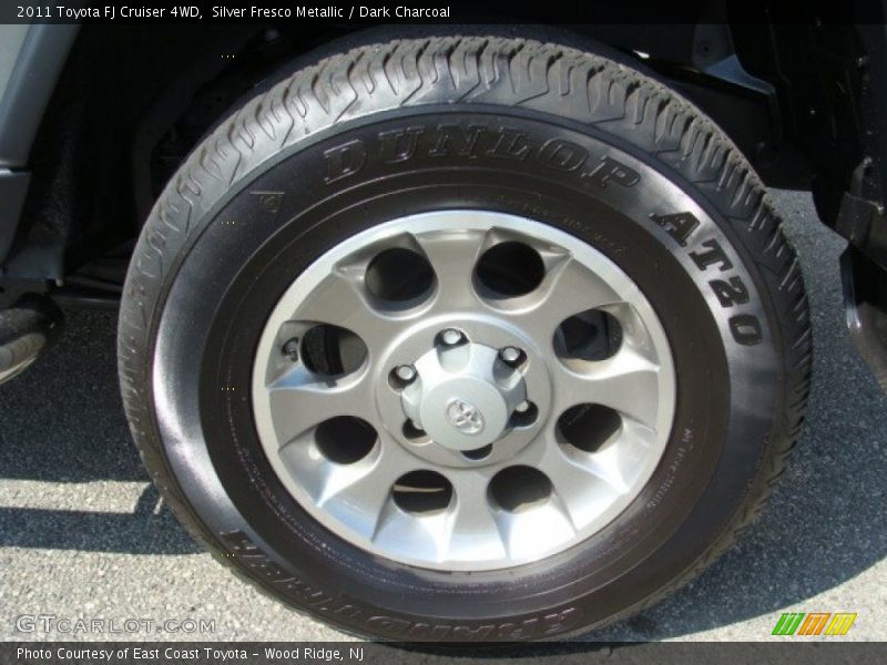 Silver Fresco Metallic / Dark Charcoal 2011 Toyota FJ Cruiser 4WD