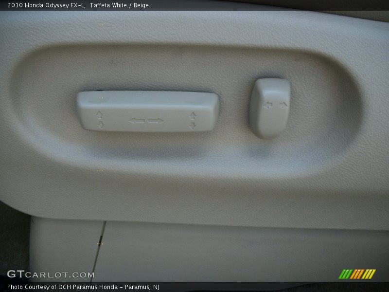 Taffeta White / Beige 2010 Honda Odyssey EX-L