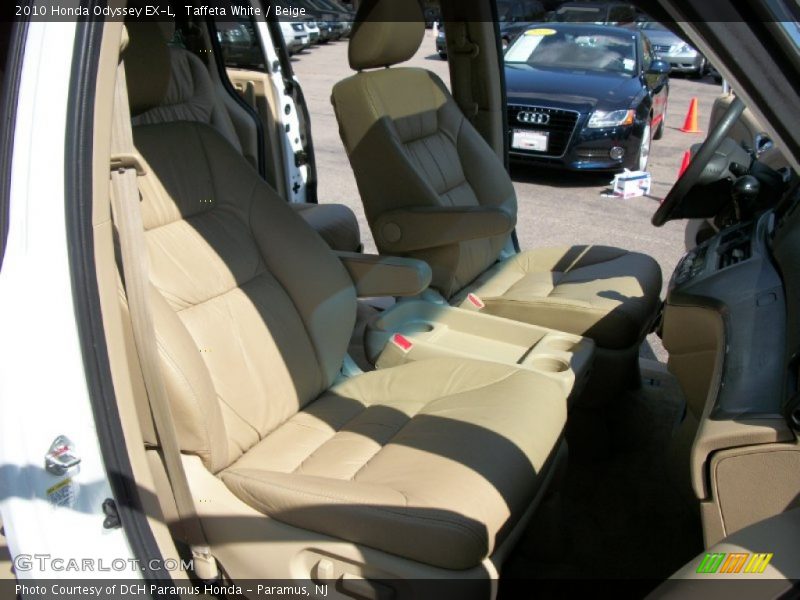 Taffeta White / Beige 2010 Honda Odyssey EX-L