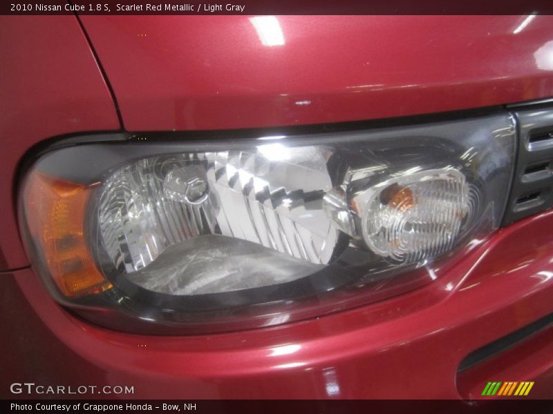 Scarlet Red Metallic / Light Gray 2010 Nissan Cube 1.8 S