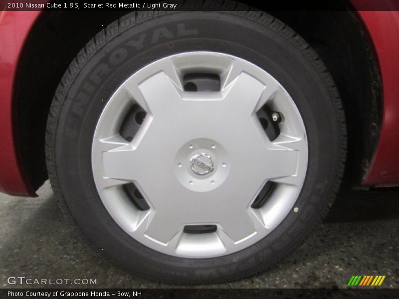 Scarlet Red Metallic / Light Gray 2010 Nissan Cube 1.8 S