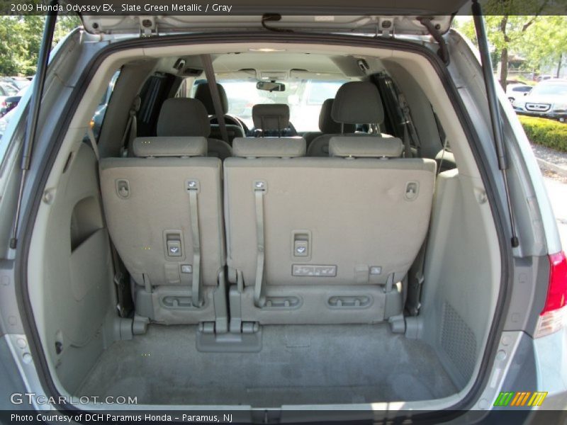 Slate Green Metallic / Gray 2009 Honda Odyssey EX
