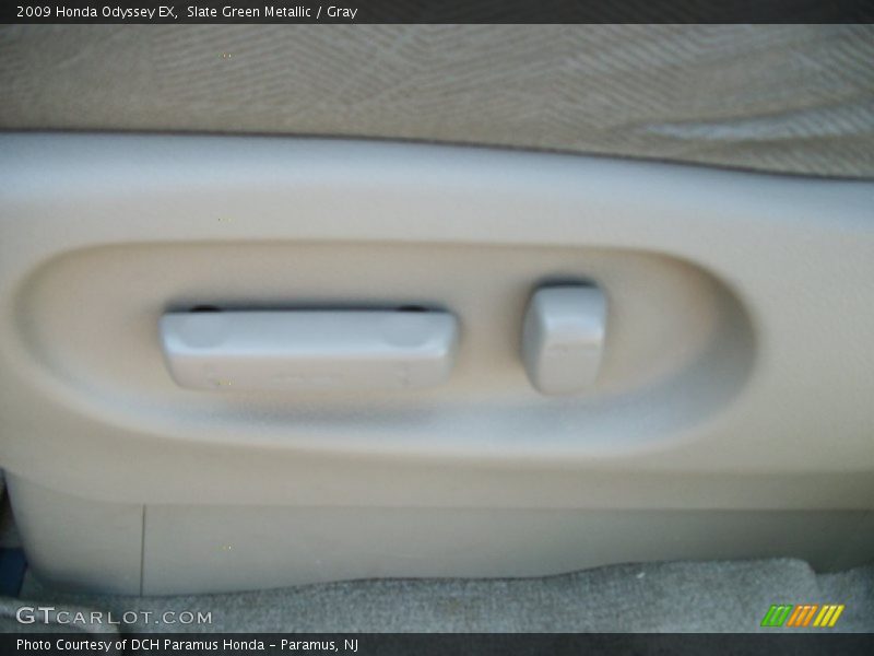 Slate Green Metallic / Gray 2009 Honda Odyssey EX