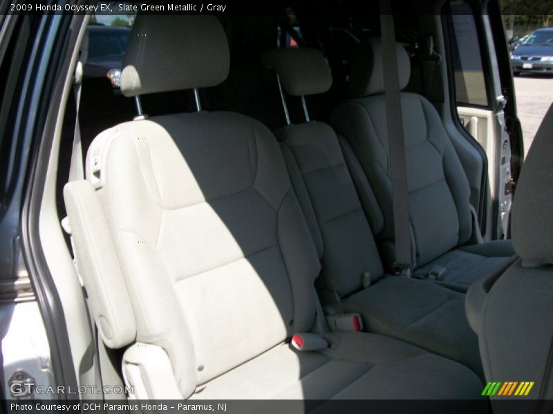 Slate Green Metallic / Gray 2009 Honda Odyssey EX
