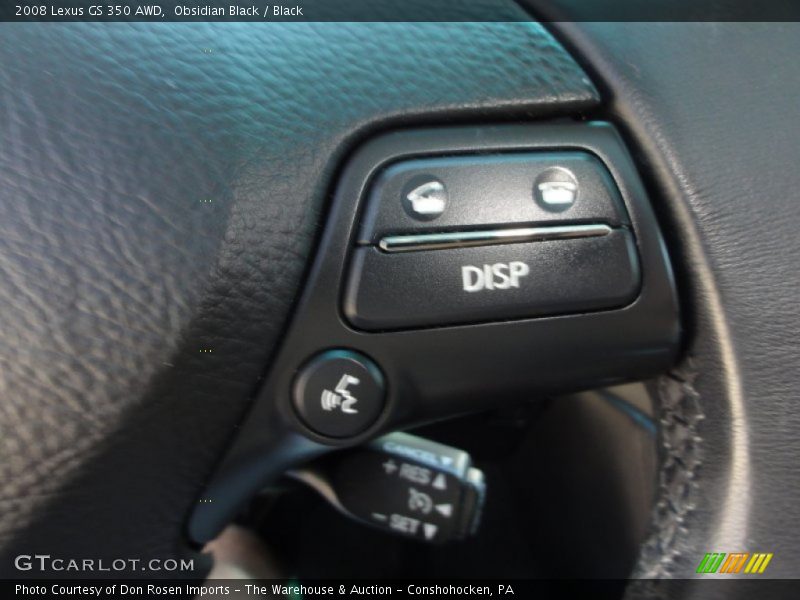 Obsidian Black / Black 2008 Lexus GS 350 AWD