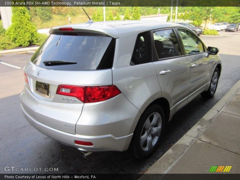 Palladium Metallic / Taupe 2009 Acura RDX SH-AWD Technology