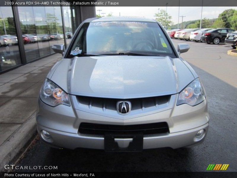 Palladium Metallic / Taupe 2009 Acura RDX SH-AWD Technology