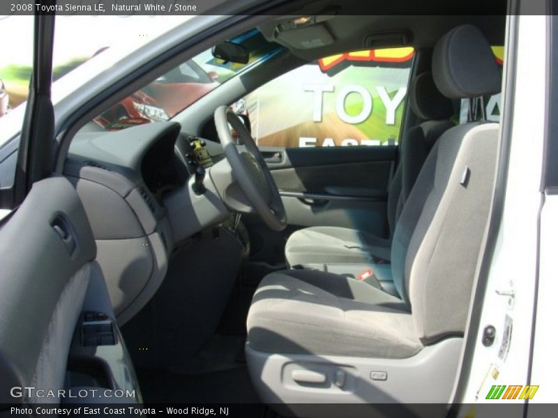 Natural White / Stone 2008 Toyota Sienna LE