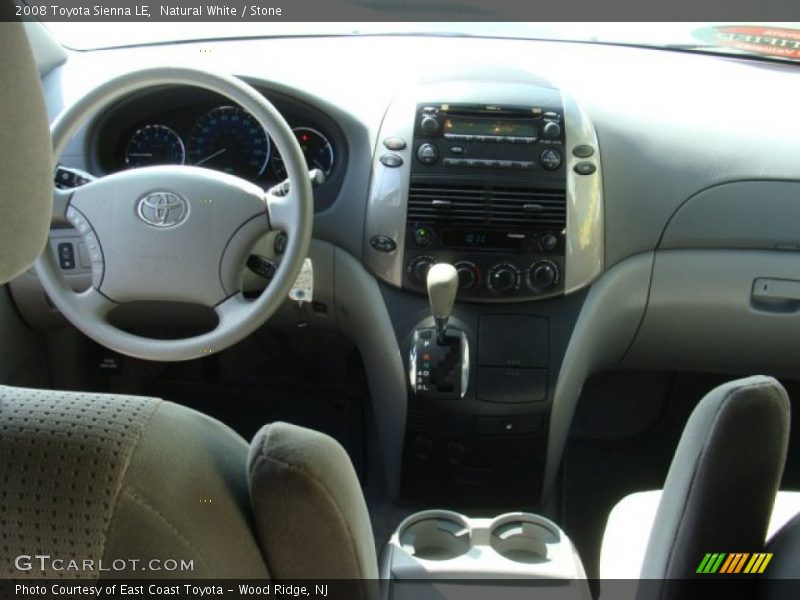 Natural White / Stone 2008 Toyota Sienna LE