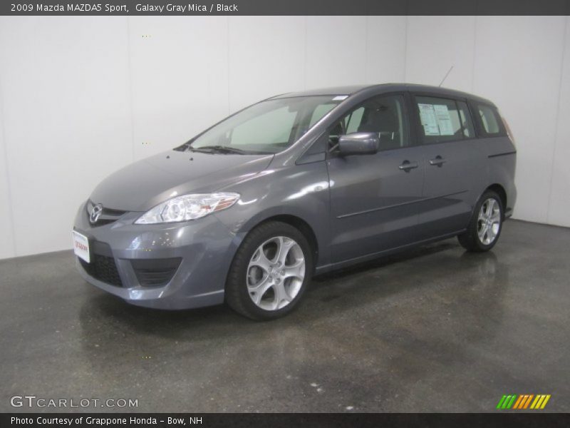 Galaxy Gray Mica / Black 2009 Mazda MAZDA5 Sport
