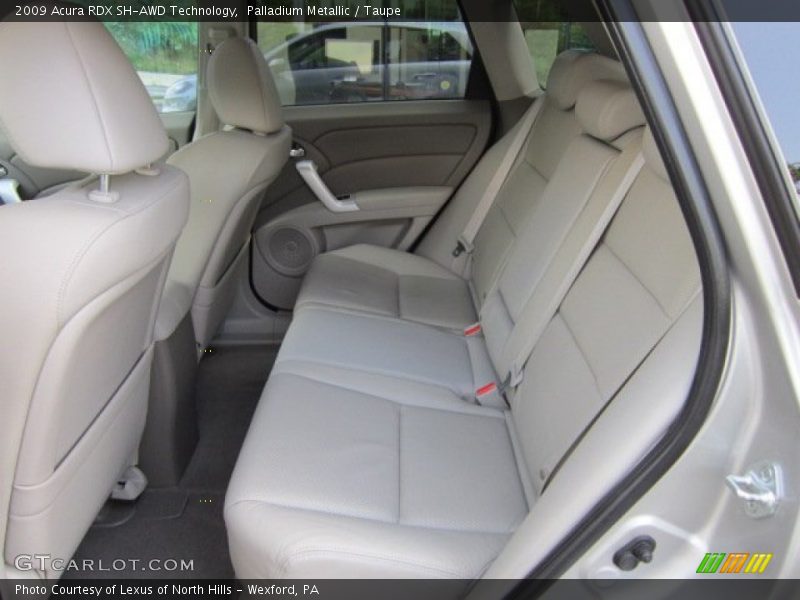 Palladium Metallic / Taupe 2009 Acura RDX SH-AWD Technology