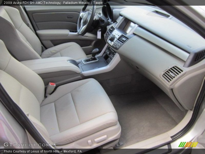 Palladium Metallic / Taupe 2009 Acura RDX SH-AWD Technology