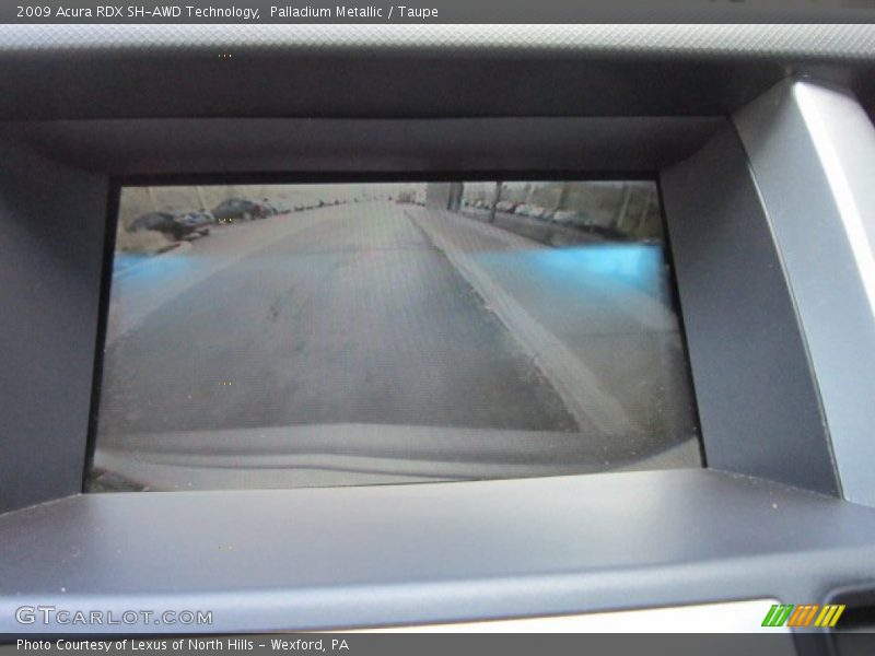 Palladium Metallic / Taupe 2009 Acura RDX SH-AWD Technology