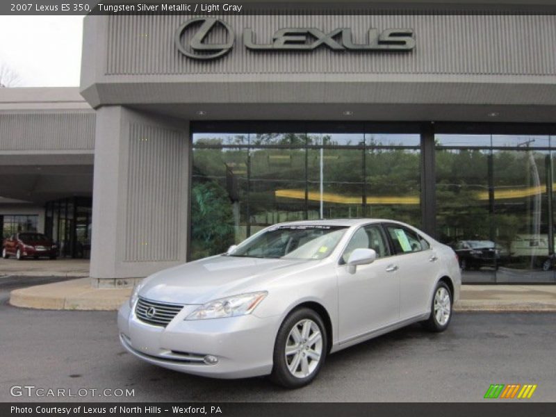 Tungsten Silver Metallic / Light Gray 2007 Lexus ES 350