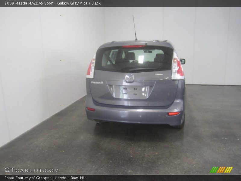 Galaxy Gray Mica / Black 2009 Mazda MAZDA5 Sport