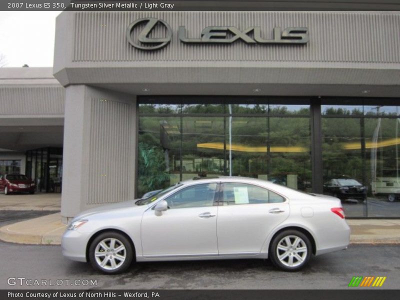 Tungsten Silver Metallic / Light Gray 2007 Lexus ES 350