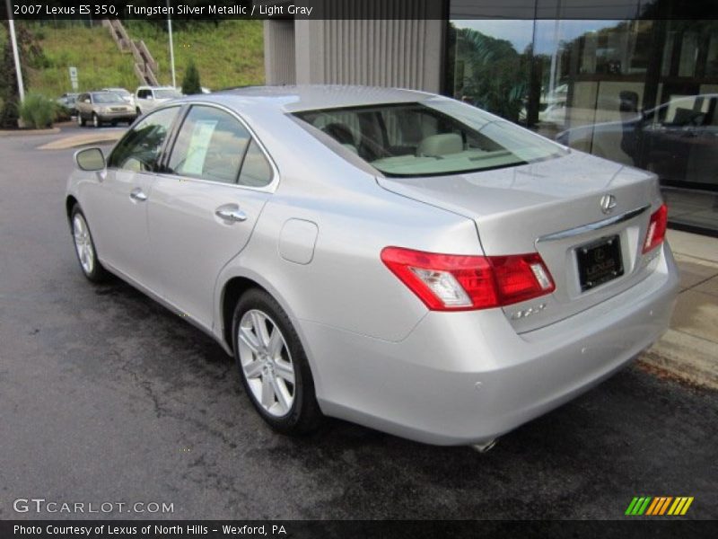Tungsten Silver Metallic / Light Gray 2007 Lexus ES 350