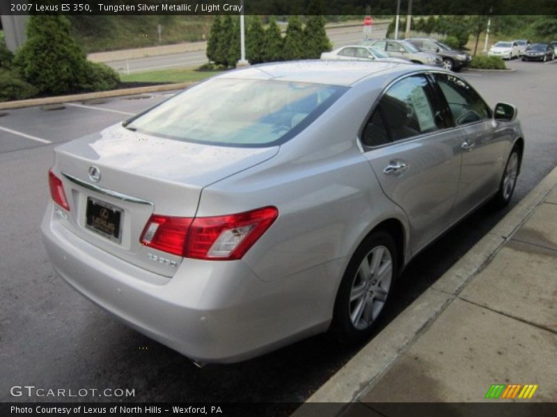 Tungsten Silver Metallic / Light Gray 2007 Lexus ES 350
