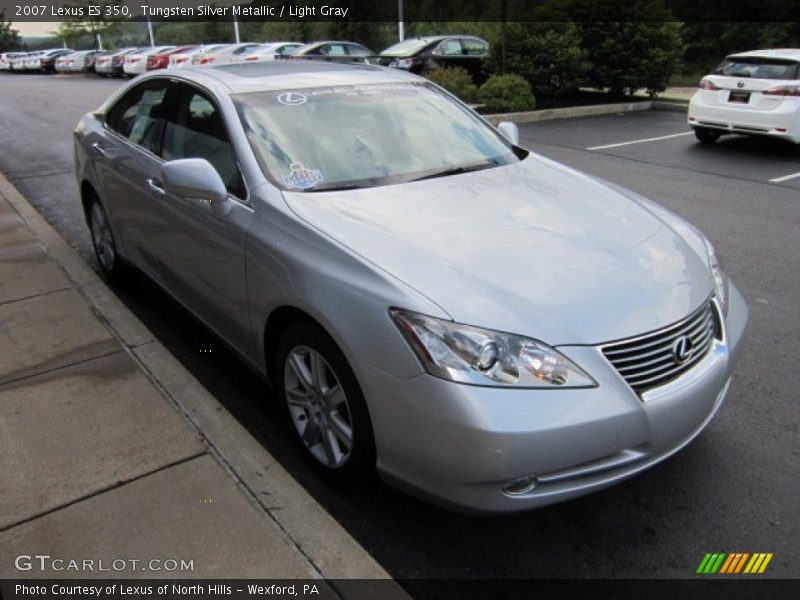 Tungsten Silver Metallic / Light Gray 2007 Lexus ES 350