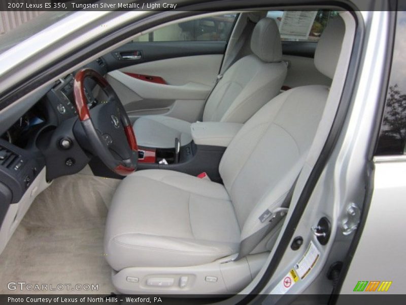 Tungsten Silver Metallic / Light Gray 2007 Lexus ES 350