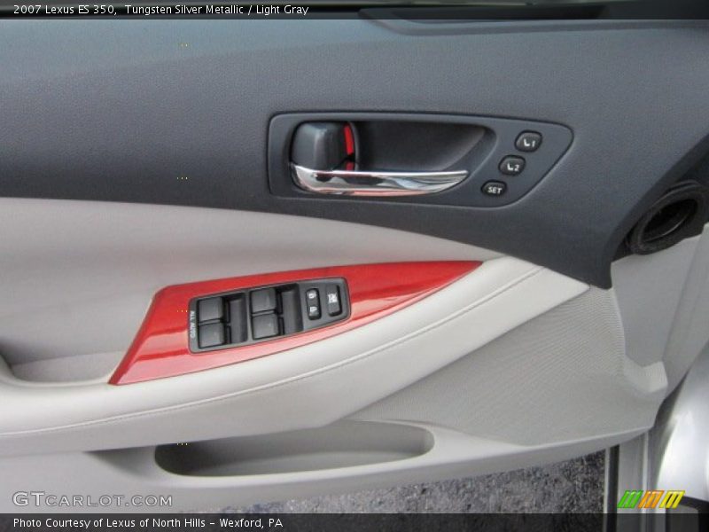 Tungsten Silver Metallic / Light Gray 2007 Lexus ES 350