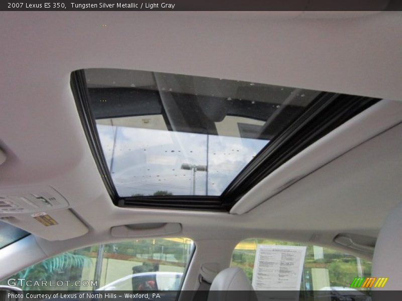 Tungsten Silver Metallic / Light Gray 2007 Lexus ES 350