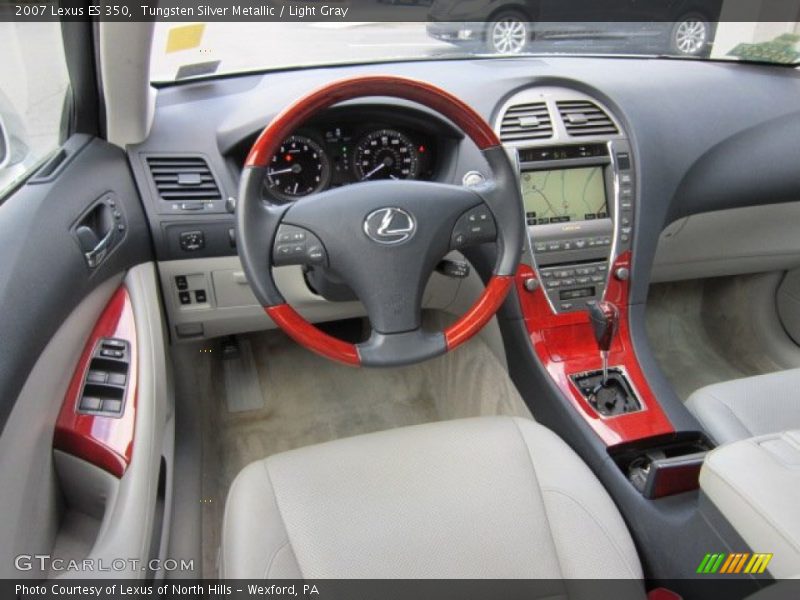 Tungsten Silver Metallic / Light Gray 2007 Lexus ES 350