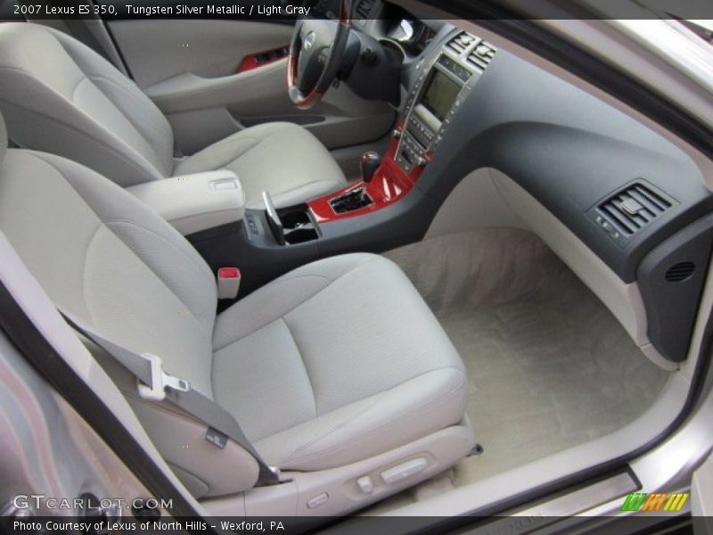 Tungsten Silver Metallic / Light Gray 2007 Lexus ES 350