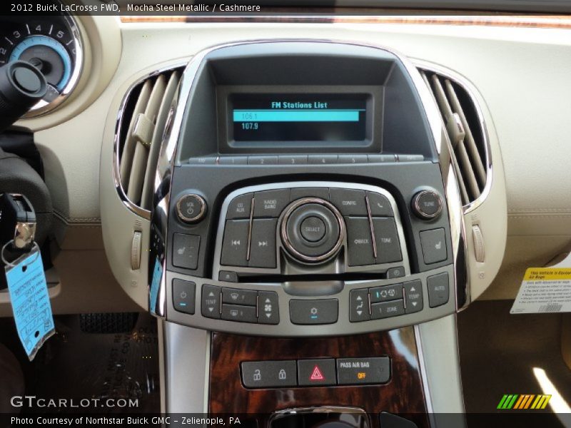 Controls of 2012 LaCrosse FWD