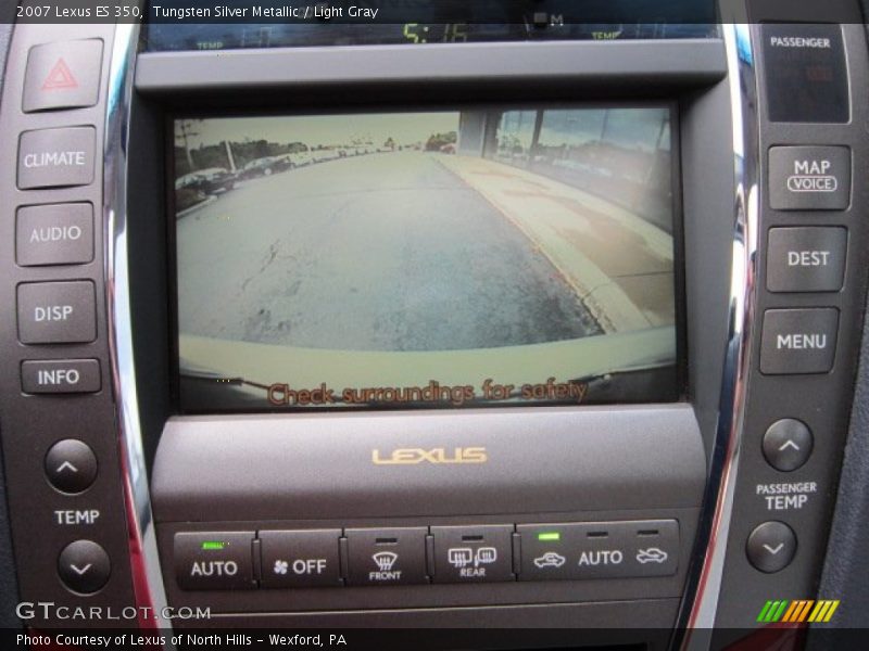 Tungsten Silver Metallic / Light Gray 2007 Lexus ES 350