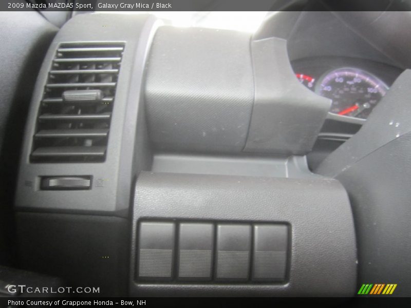 Galaxy Gray Mica / Black 2009 Mazda MAZDA5 Sport