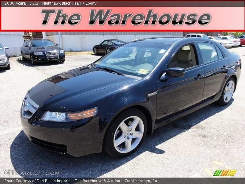Nighthawk Black Pearl / Ebony 2006 Acura TL 3.2