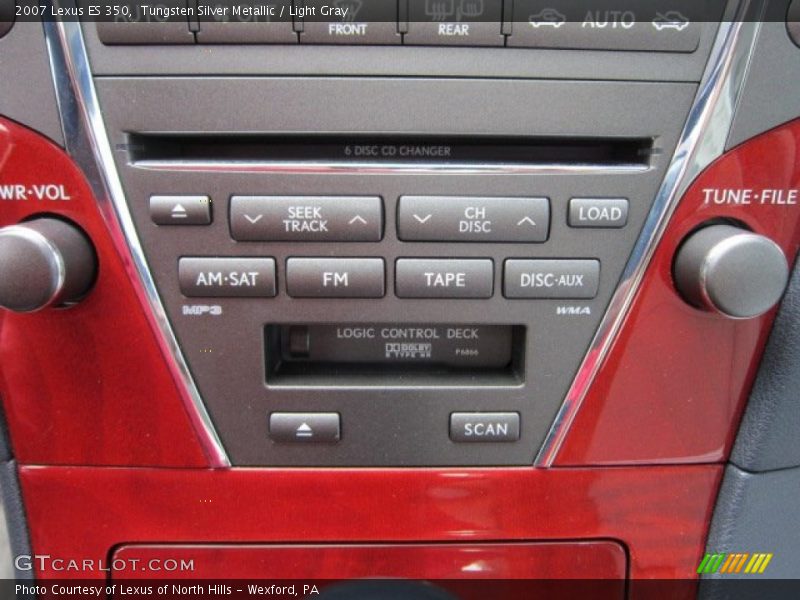 Tungsten Silver Metallic / Light Gray 2007 Lexus ES 350