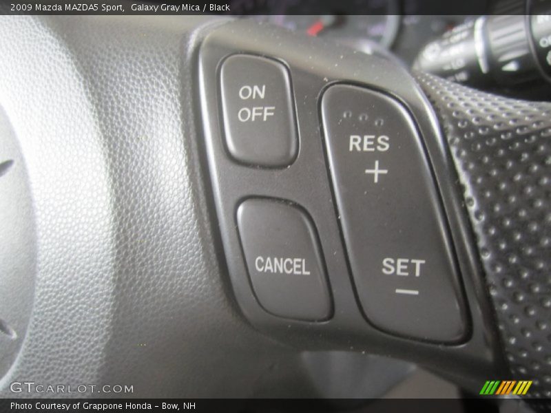 Galaxy Gray Mica / Black 2009 Mazda MAZDA5 Sport