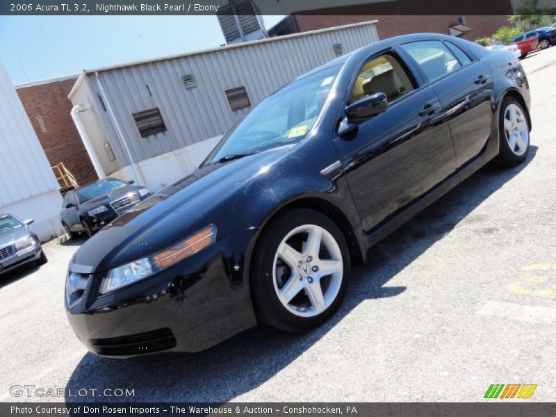 Nighthawk Black Pearl / Ebony 2006 Acura TL 3.2