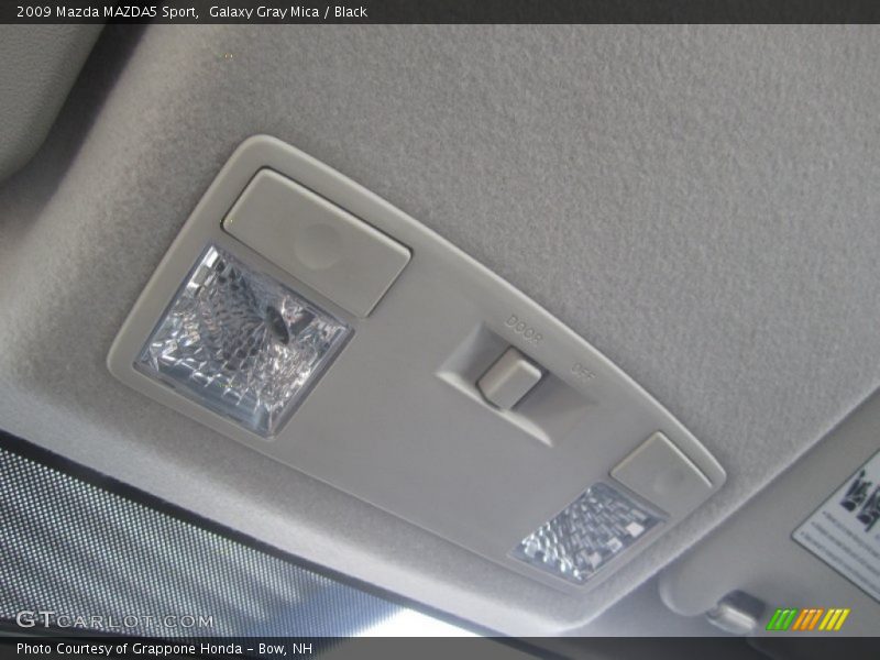 Galaxy Gray Mica / Black 2009 Mazda MAZDA5 Sport
