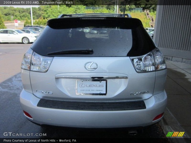 Tungsten Pearl / Black 2009 Lexus RX 350 AWD