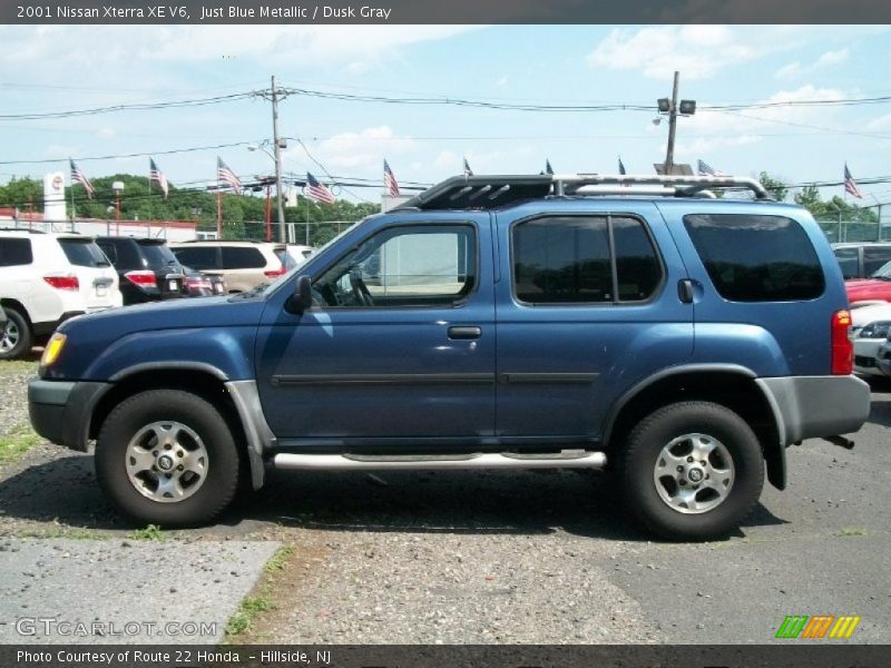 Just Blue Metallic / Dusk Gray 2001 Nissan Xterra XE V6