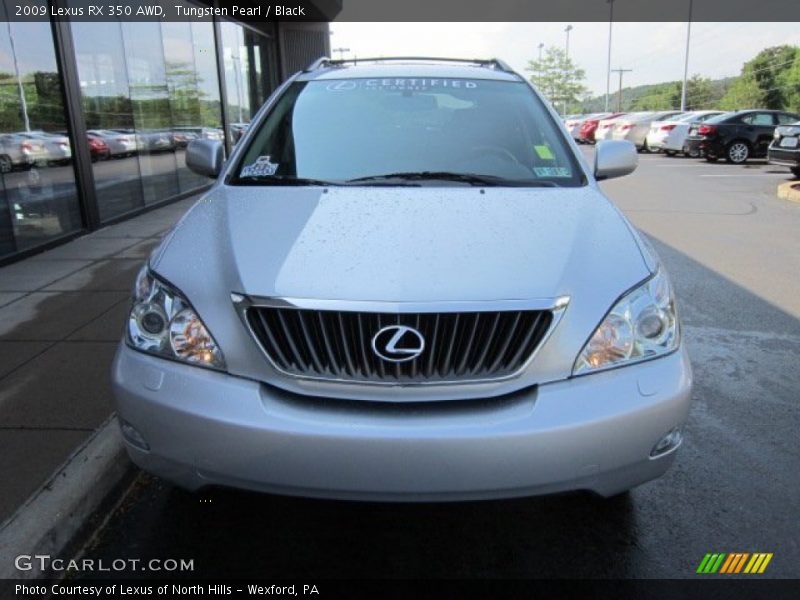 Tungsten Pearl / Black 2009 Lexus RX 350 AWD