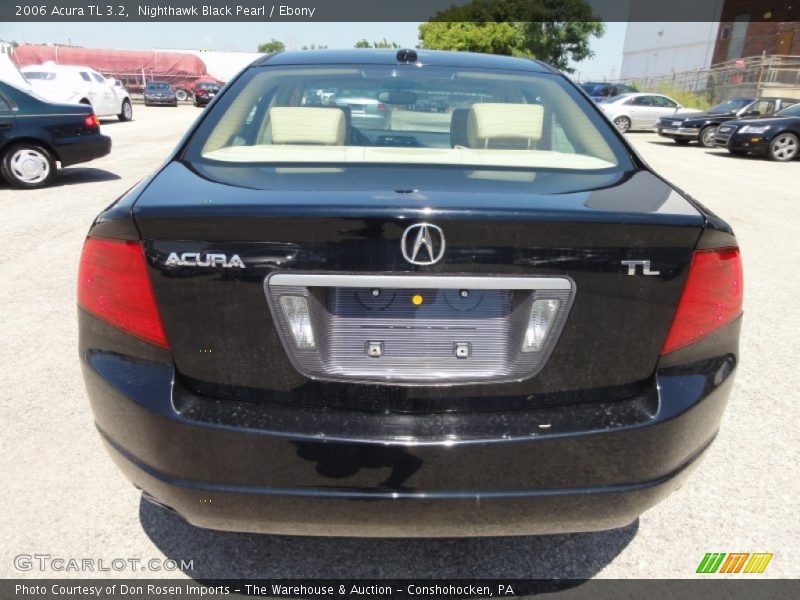 Nighthawk Black Pearl / Ebony 2006 Acura TL 3.2