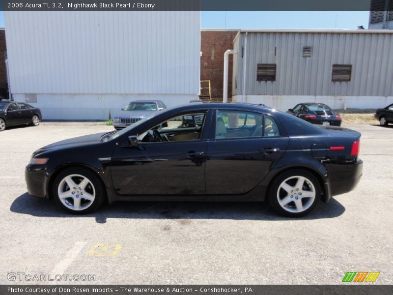 Nighthawk Black Pearl / Ebony 2006 Acura TL 3.2