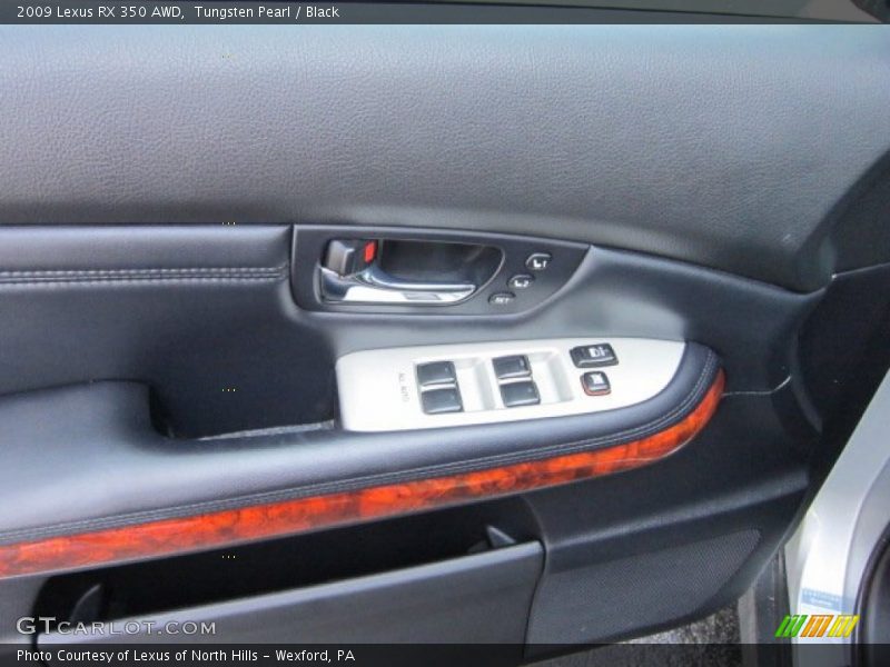 Tungsten Pearl / Black 2009 Lexus RX 350 AWD