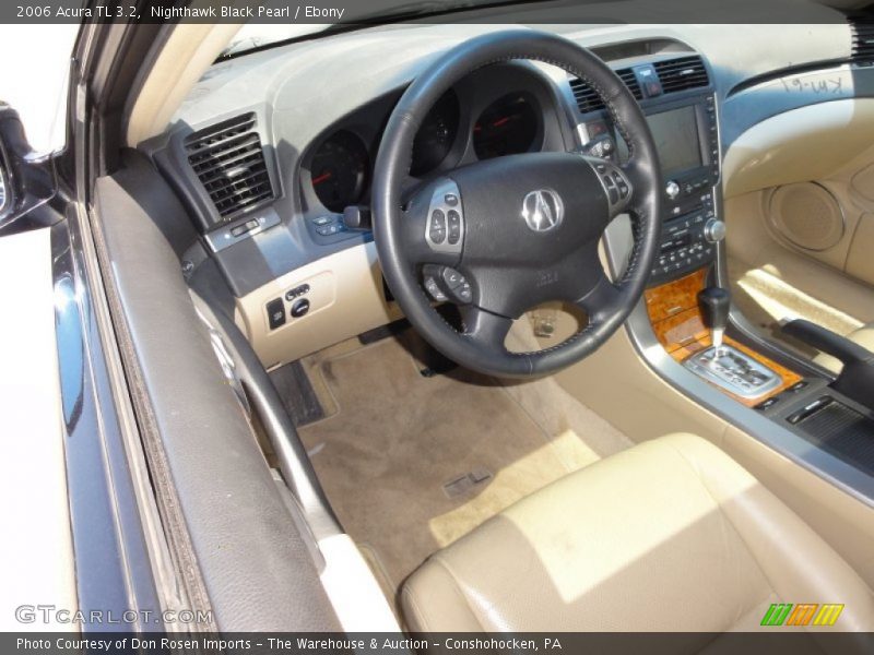 Nighthawk Black Pearl / Ebony 2006 Acura TL 3.2