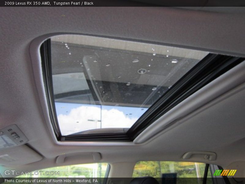 Tungsten Pearl / Black 2009 Lexus RX 350 AWD