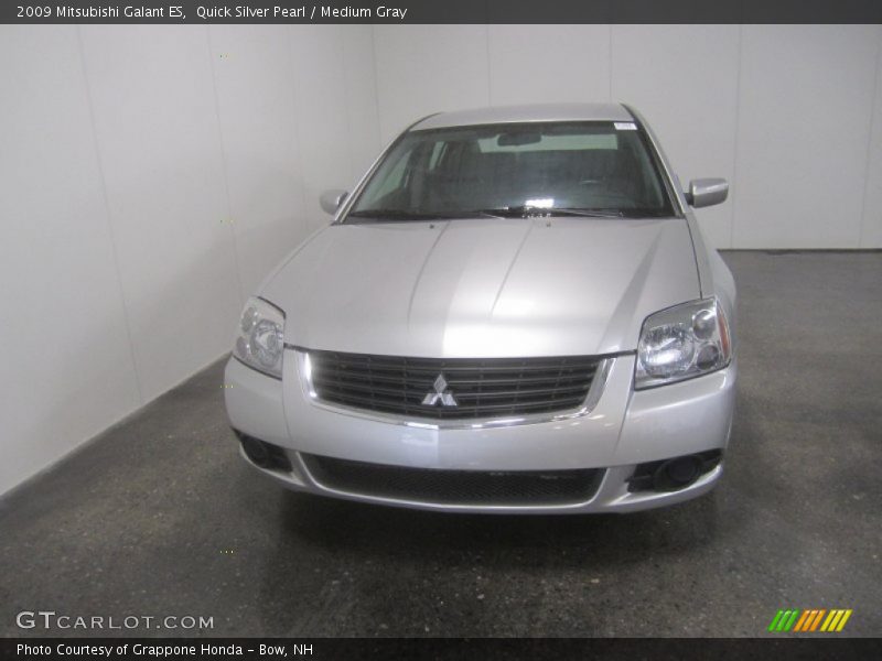 Quick Silver Pearl / Medium Gray 2009 Mitsubishi Galant ES