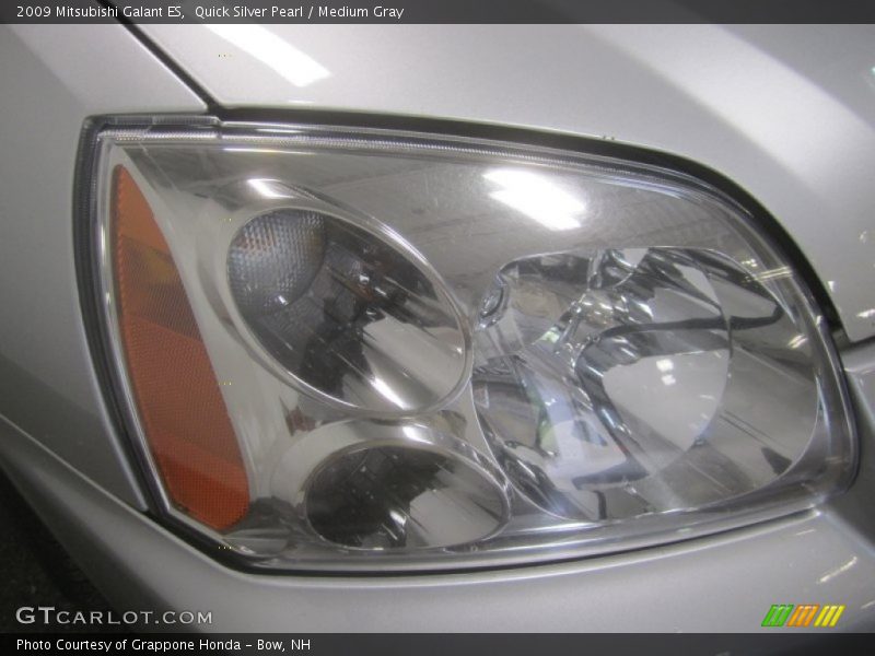 Quick Silver Pearl / Medium Gray 2009 Mitsubishi Galant ES