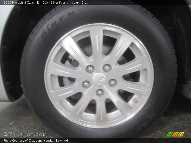 Quick Silver Pearl / Medium Gray 2009 Mitsubishi Galant ES