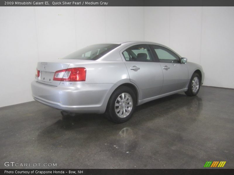 Quick Silver Pearl / Medium Gray 2009 Mitsubishi Galant ES