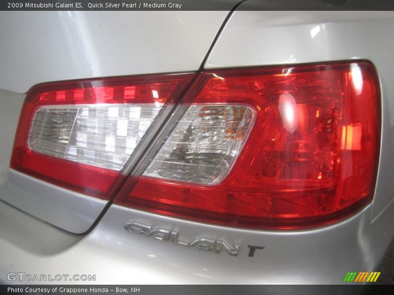 Quick Silver Pearl / Medium Gray 2009 Mitsubishi Galant ES